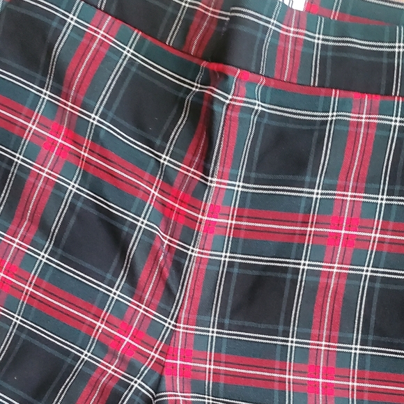 Plaid High Rise Skinny Ankle Pants by GAP NWOT holiday sz12 - Picture 4 of 8